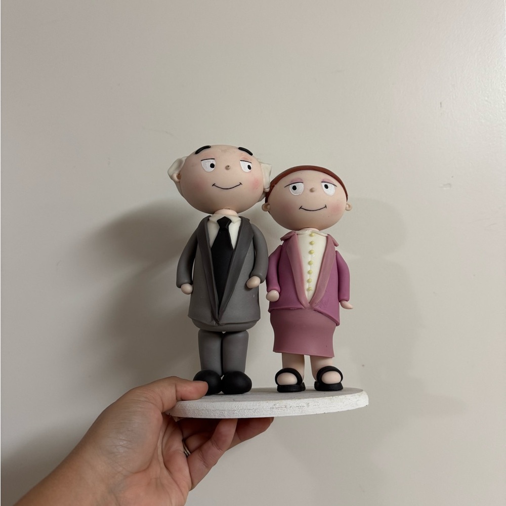 ⚡️Elegant Couple Figurine Cake Topper
